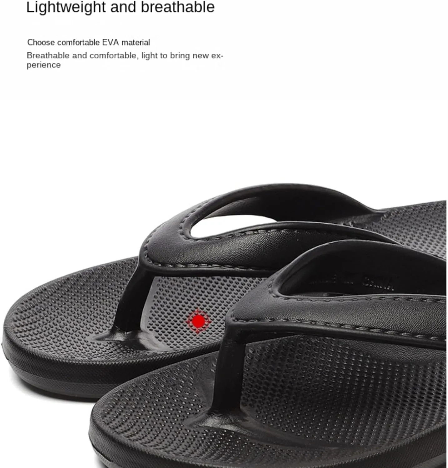 2pcs Men's And Women's Foot Arch Support Massage Sandals, Machine-Washable Beach Shoes, Anti-Slip Silent Outdoor Slippers, Bathroom Outdoor Soft Sole Shoes