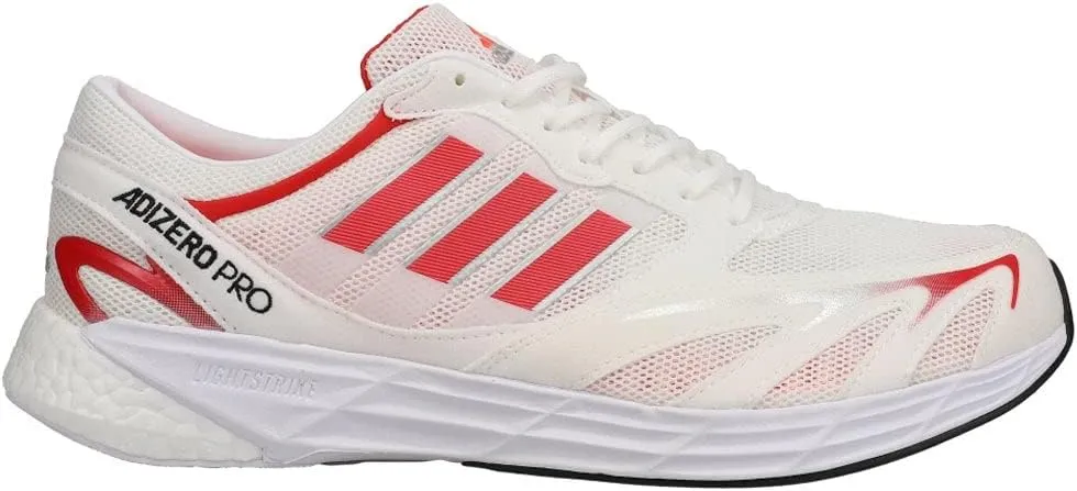 adidas Mens Adizero Pro Running - White - Size 12 M