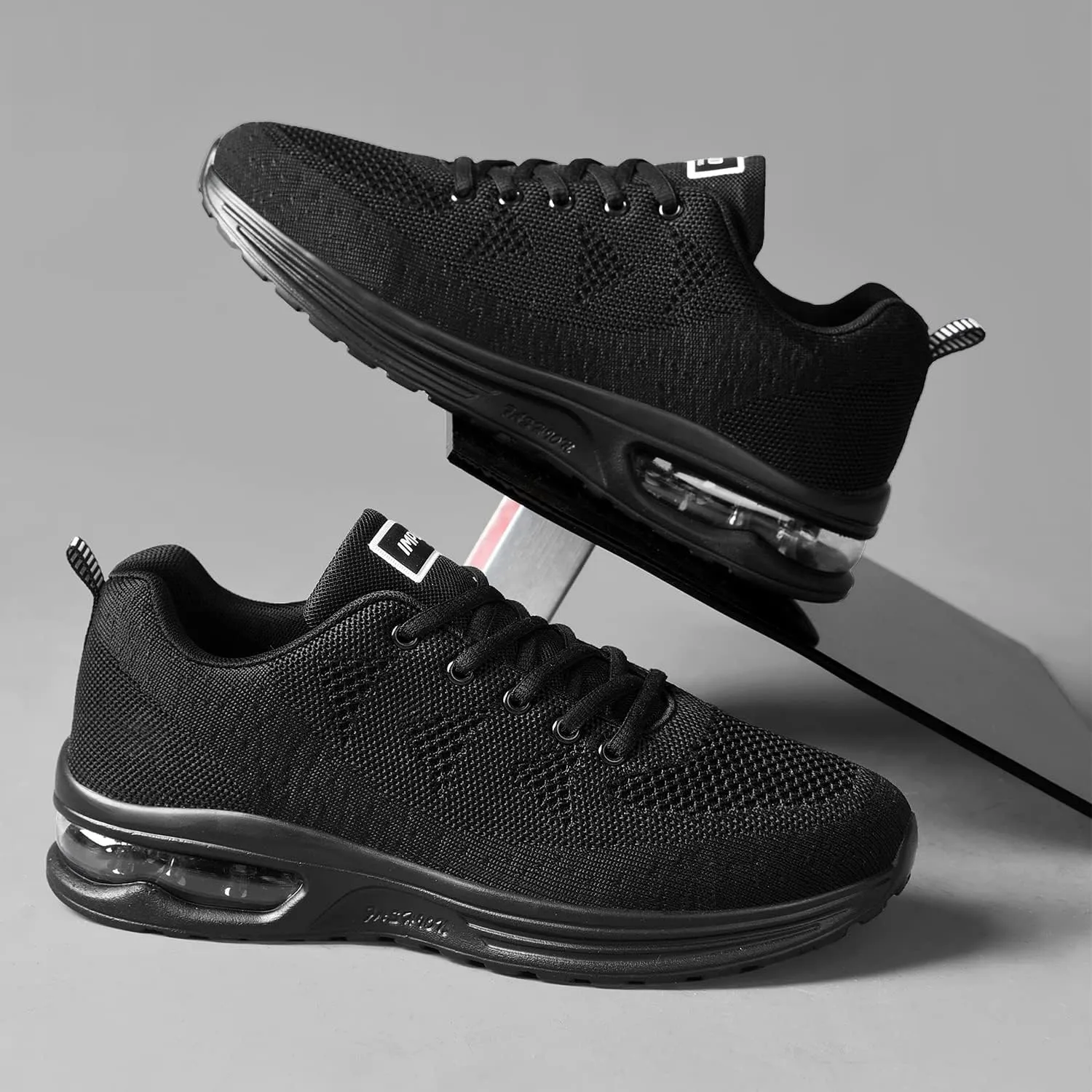 AUPERF Men's Running Shoes Lightweight Breathable Workout Footwear Walking Sports Tennis Sneaker