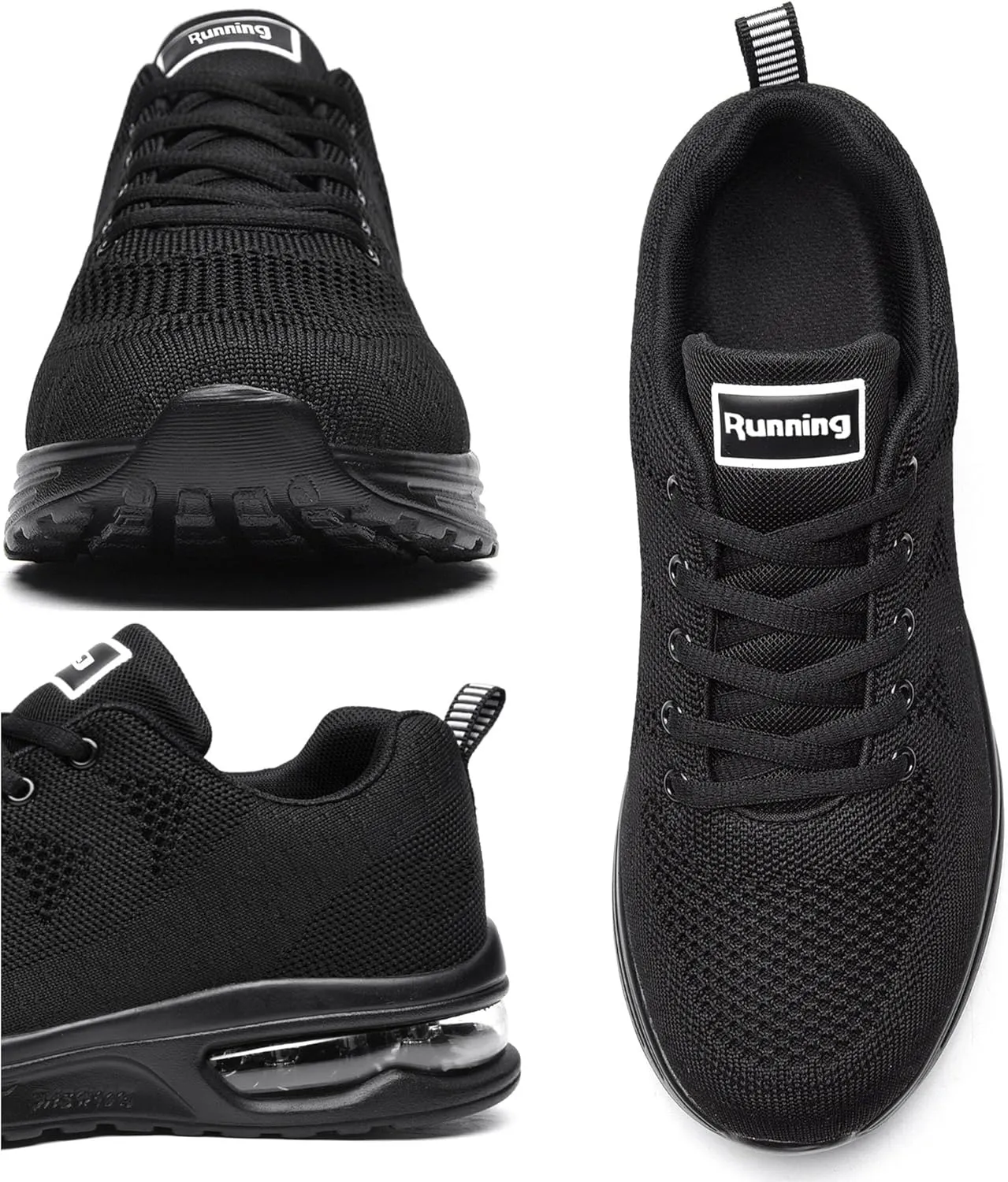 AUPERF Men's Running Shoes Lightweight Breathable Workout Footwear Walking Sports Tennis Sneaker