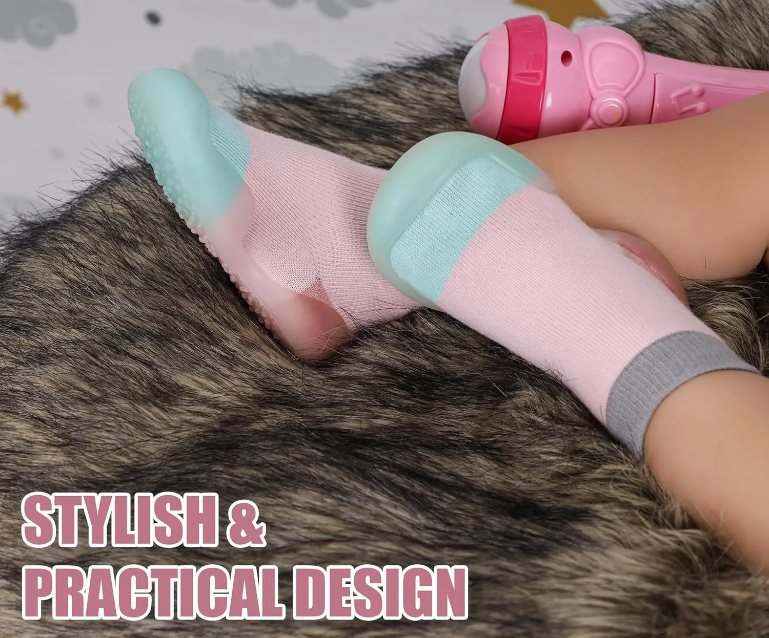 Baby Shoes Boys Girls First Walking Shoes Non Slip Soft Sole Sneakers Toddler Infant Babygirl Sock Shoes