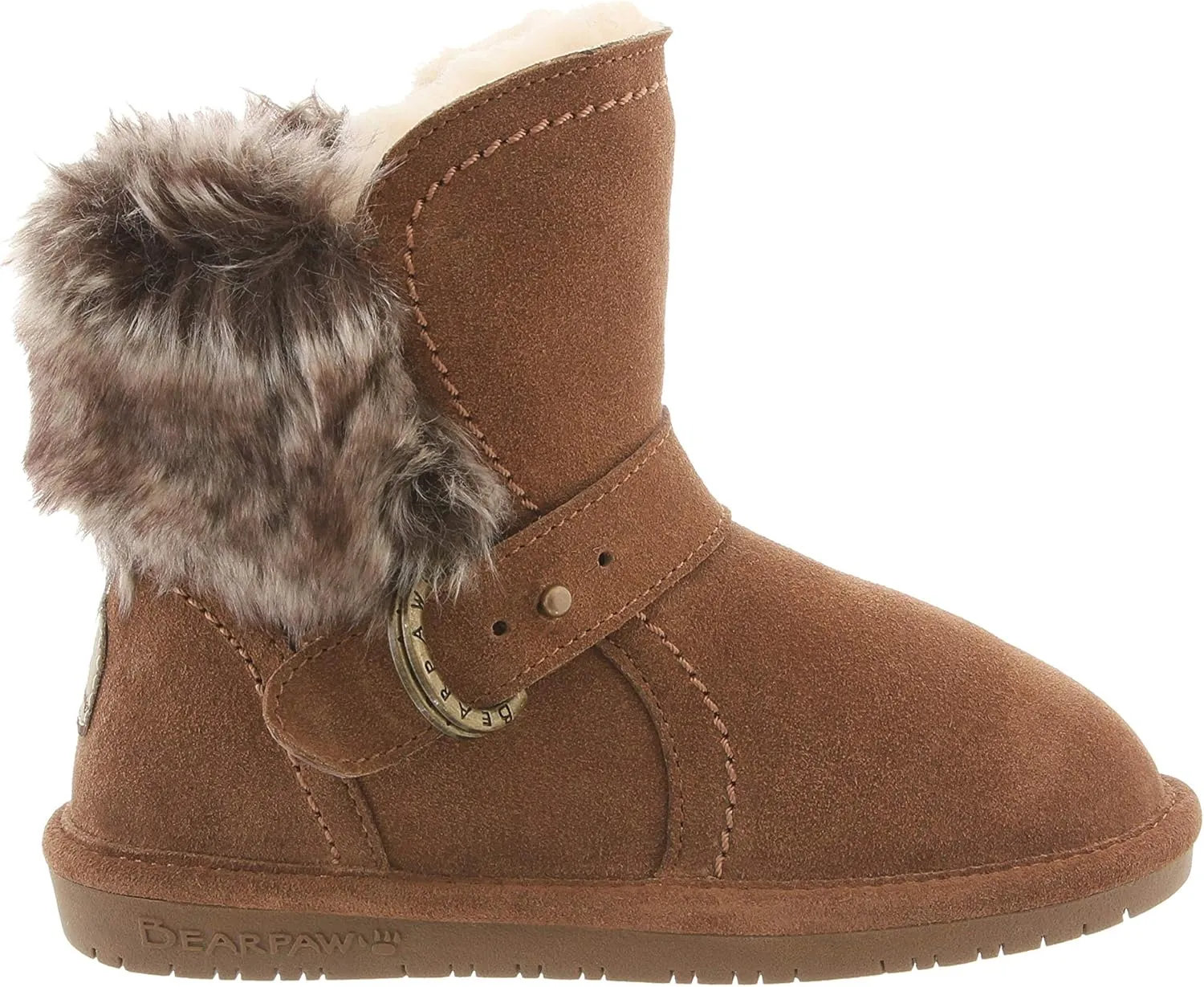 BEARPAW Koko Big Youth Classic Suede Boots | Comfortable Winter Slip On Boot | Multiple Colors