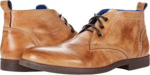 Bed Stu Men's Illiad Leather Chukka Boot, Black, 11.5