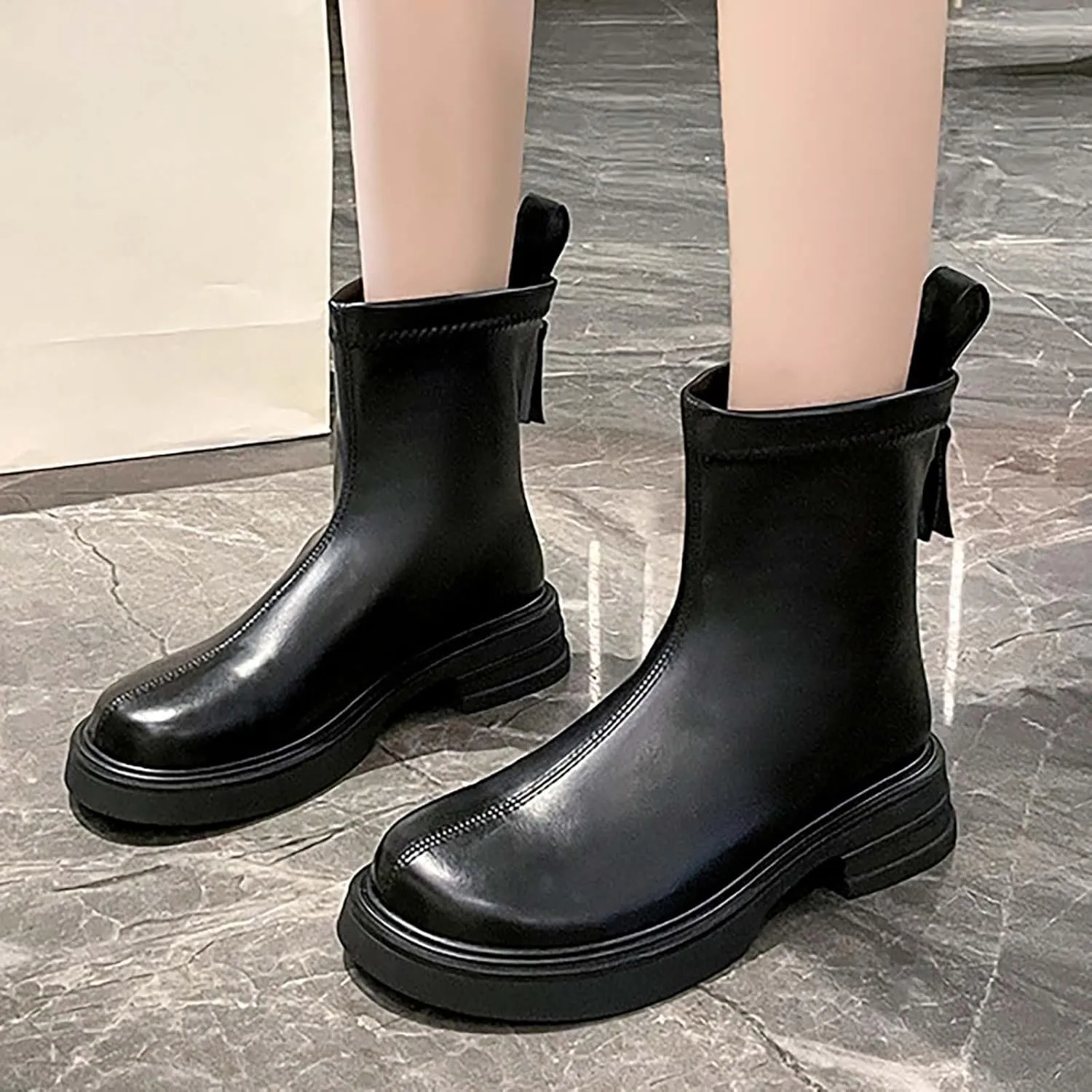 Black Booties Wide Width Ankle Boots for Women Bridal Boots Extra Wide Boots for Women Red Ankle Boots for Women Low Heel Dressy White Ankle Boots for Women with Heel