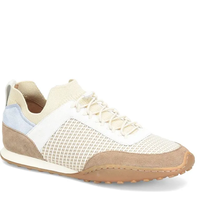 Born Women's Aire Lightweight Slip On Sneaker - Cream Taupe Knot