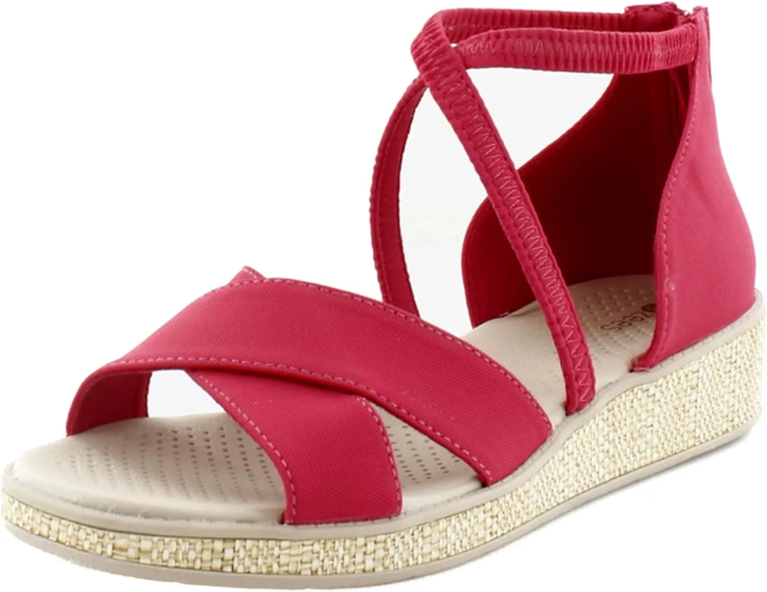 BZees Women's Bali Sand Wedge Sandal