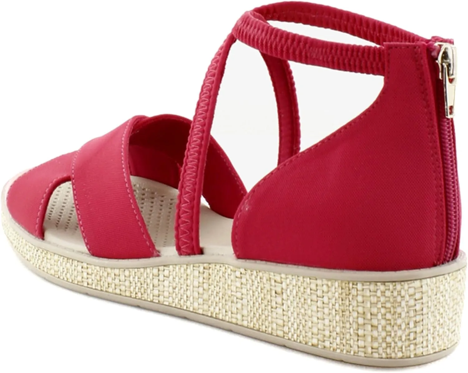 BZees Women's Bali Sand Wedge Sandal