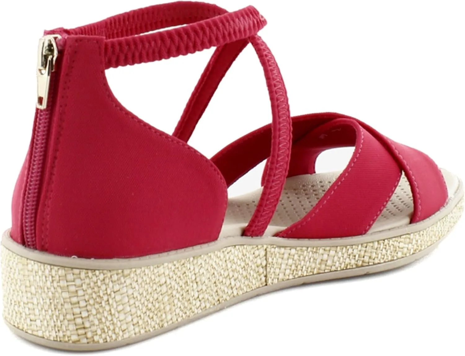 BZees Women's Bali Sand Wedge Sandal