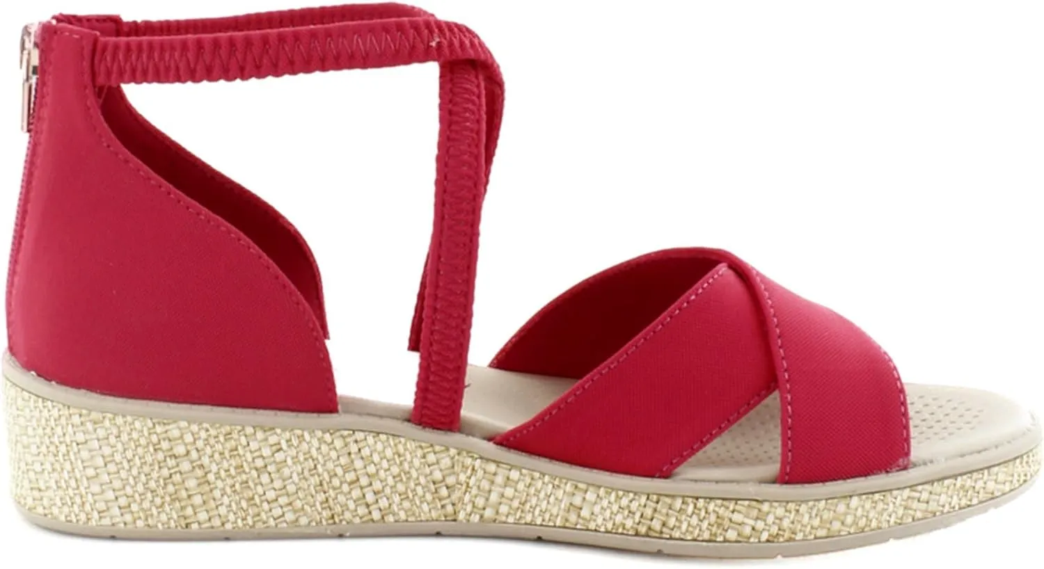 BZees Women's Bali Sand Wedge Sandal