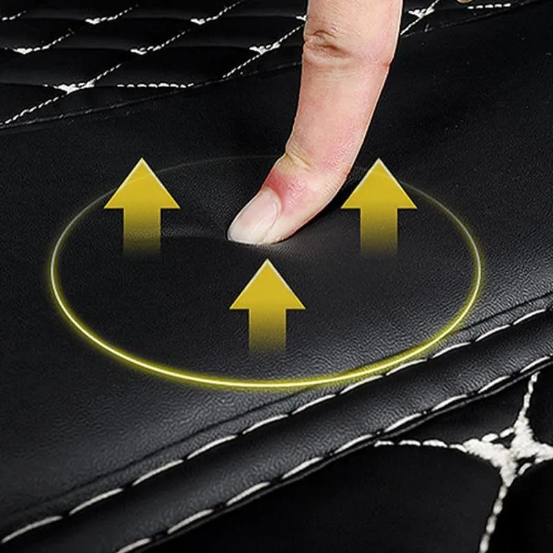 Car Boot Liner Protector for Mitsubishi Outlander EX 2010 2011 2012, Resistant Easy to Install Premium Car Accessory,B Brown