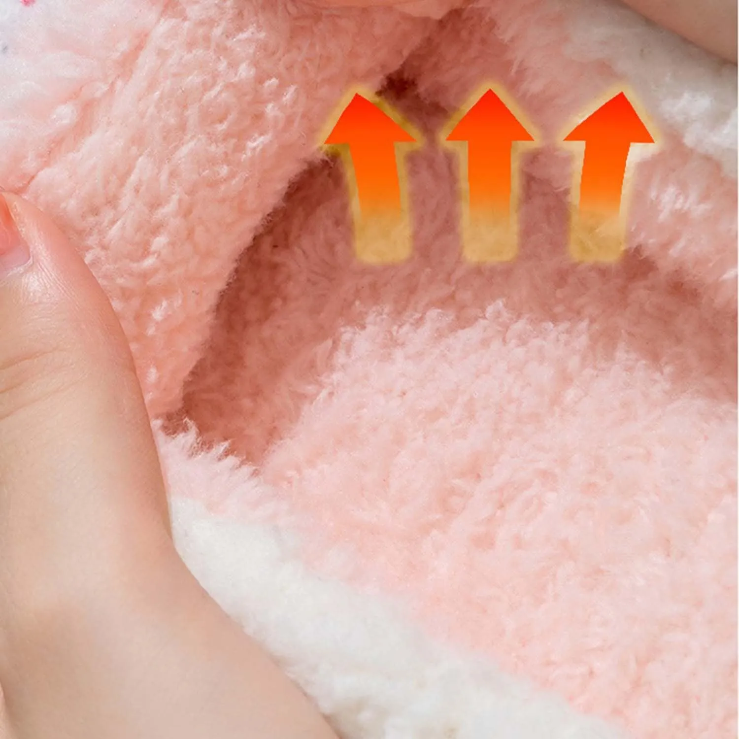 Cartoon Rabbit Slippers for Kids Girls Women Cute Fluffy Memory Foam House Slippers Warm Plush Bedroom Anti-Slip Animal House Shoes