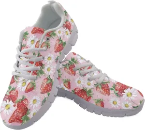 Casual Lace Up Sneakers for Women Sport Athletic Tennis Breathable Running Shoes
