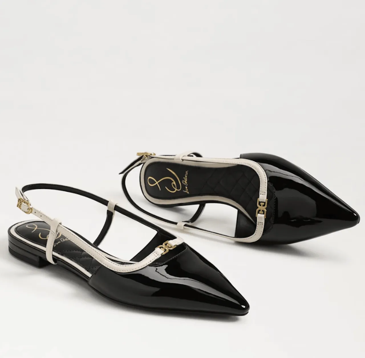Cohen Slingback Pointy Toe Flat