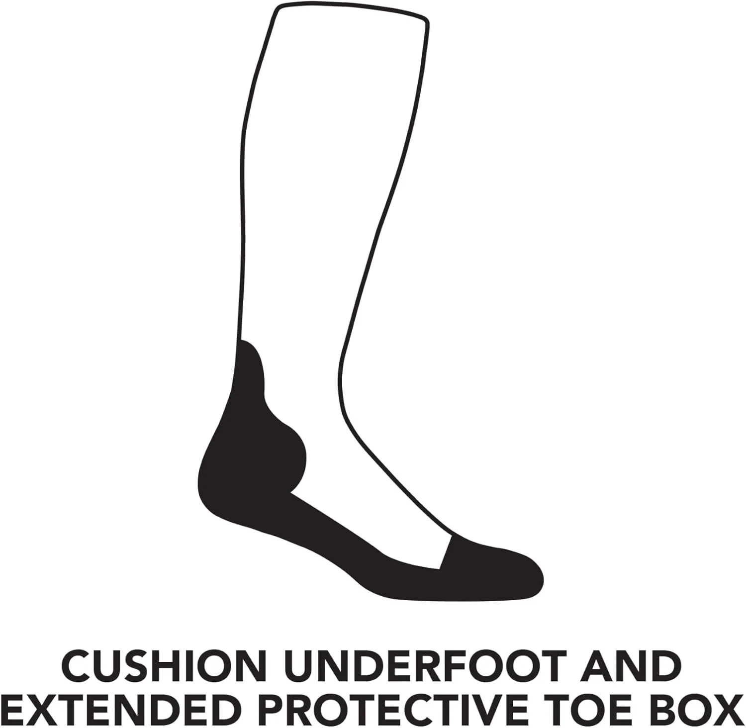 Darn Tough Vermont Men's Stanley K Over the Calf Socks, Lightweight Work Socks for Men with Cushion, Style 2213