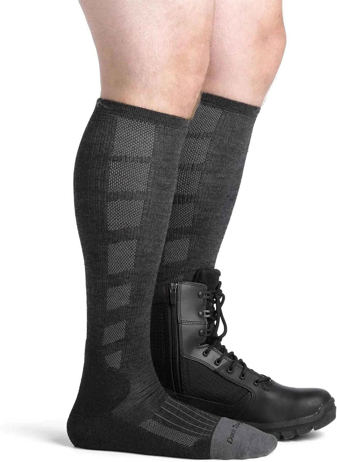 Darn Tough Vermont Men's Stanley K Over the Calf Socks, Lightweight Work Socks for Men with Cushion, Style 2213