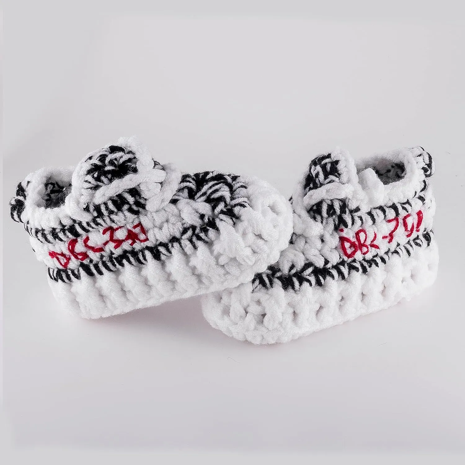 Diaper Book Club Baby Sneakers Crochet Hypebeast Shoes for Toddler Sneakerheads, Soft Booties for Boys & Girls, Designer Kids Fashion, Breathable & Comfortable Children's Kicks