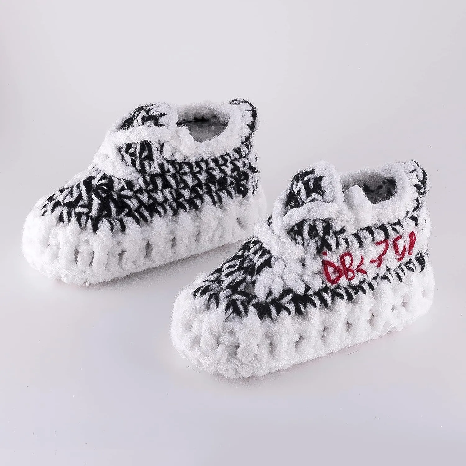 Diaper Book Club Baby Sneakers Crochet Hypebeast Shoes for Toddler Sneakerheads, Soft Booties for Boys & Girls, Designer Kids Fashion, Breathable & Comfortable Children's Kicks