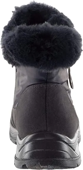 Easy Street Womens Frosty Cold Weather Winter & Snow Boots Navy 10 Medium (B,M)