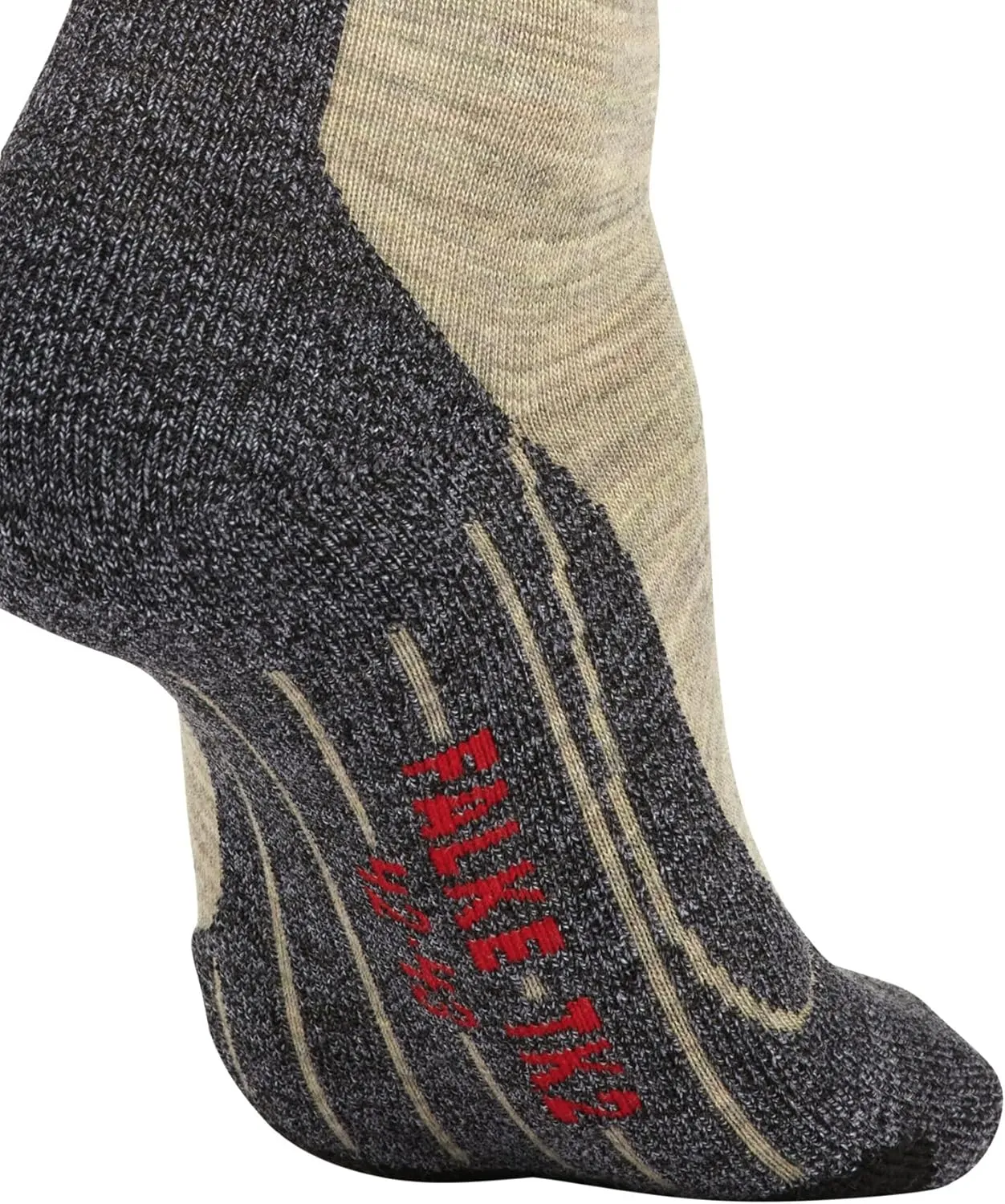 FALKE Men's TK2 Explore Melange Hiking Socks, 1 Pair