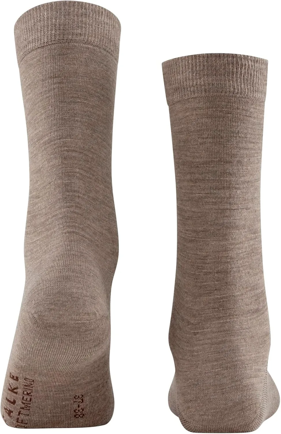 FALKE Women's Softmerino Socks, Merino Wool Cotton, Crew, 1 Pair