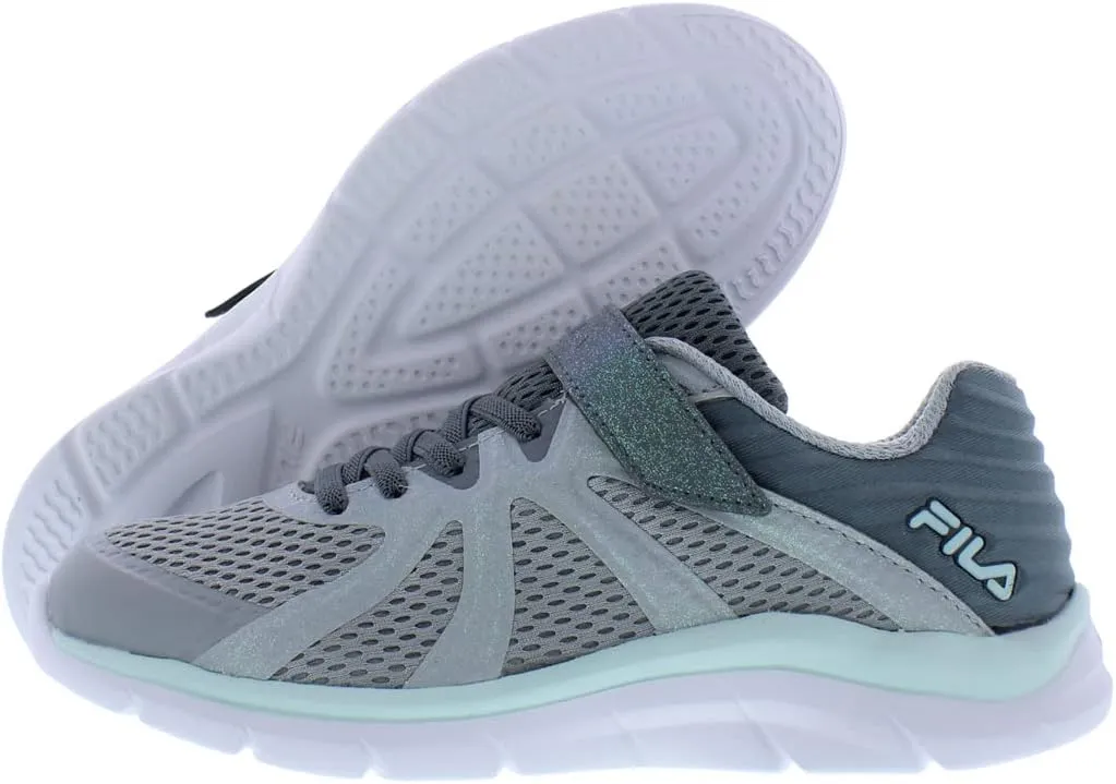 Fila Girl's Fraction 3 Strap Glitter (Little Kid/Big Kid)