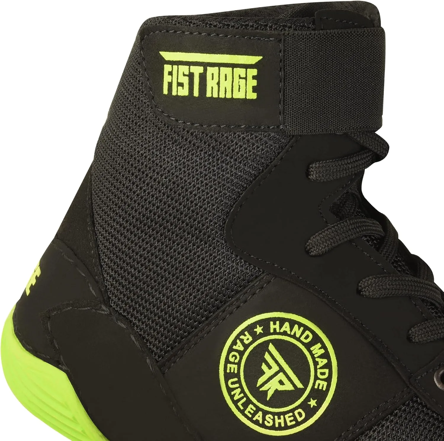 FISTRAGE Wrestling Shoes Fighting Sports Master Training Mesh and Rubber Sole Unisex Pro Men's and Youth Genuine Boot Light Weight | Combat Footwear for Adults