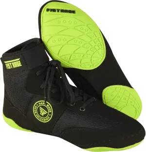 FISTRAGE Wrestling Shoes Fighting Sports Master Training Mesh and Rubber Sole Unisex Pro Men's and Youth Genuine Boot Light Weight | Combat Footwear for Adults
