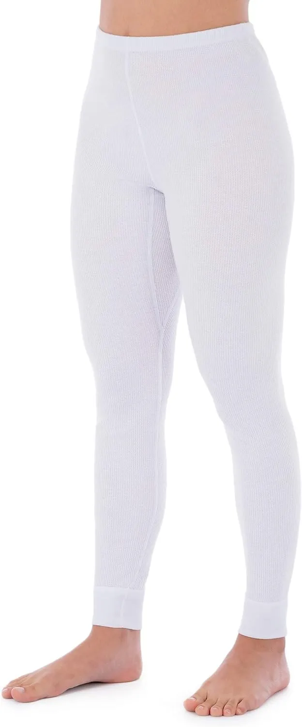 Fruit of the Loom womens Micro Waffle Thermal Bottom