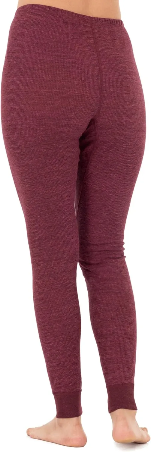 Fruit of the Loom womens Micro Waffle Thermal Bottom