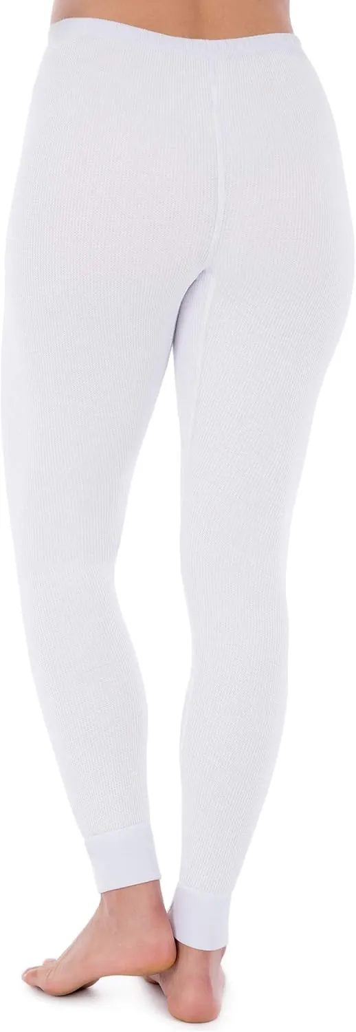 Fruit of the Loom womens Micro Waffle Thermal Bottom