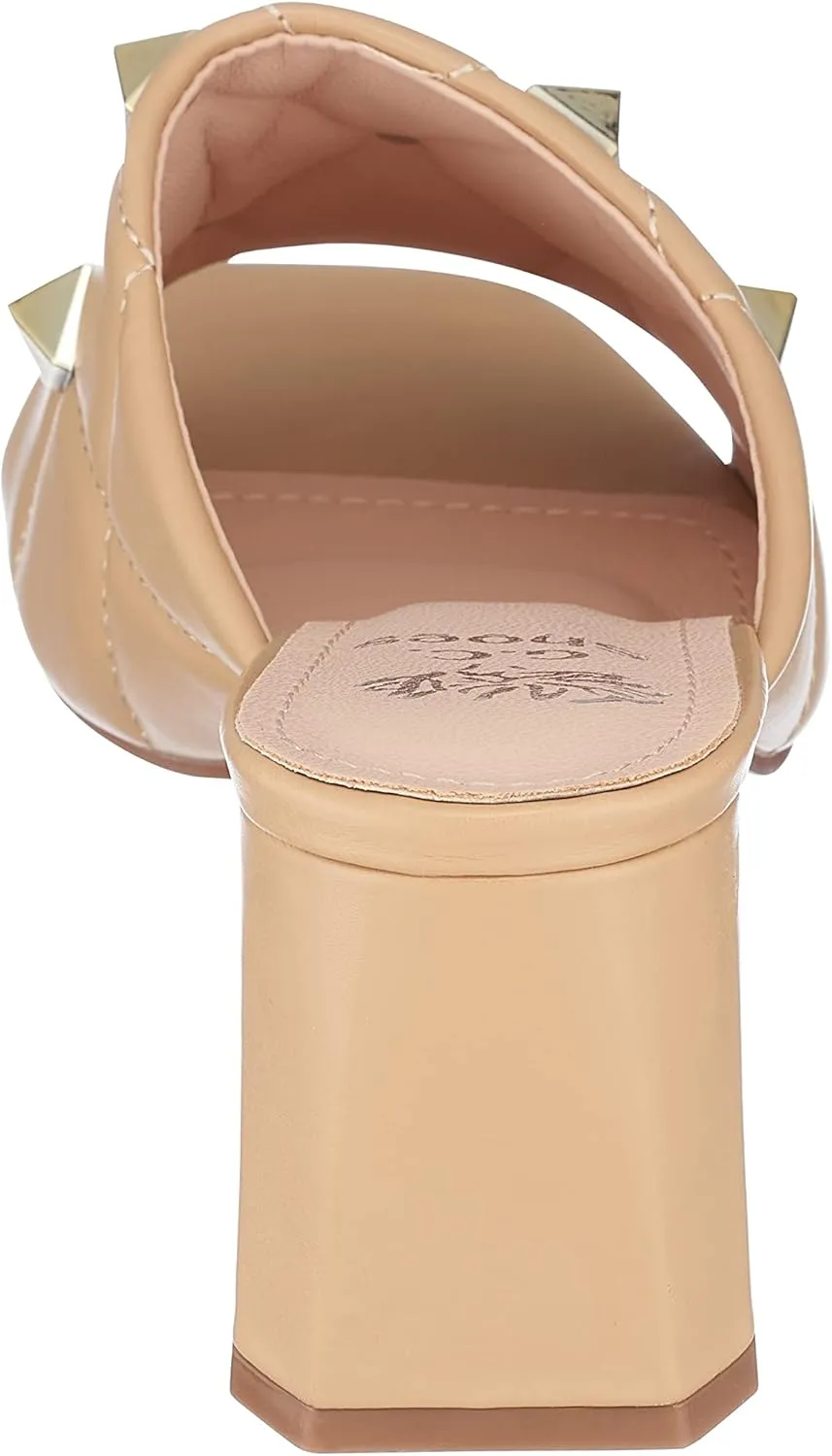 GC Shoes Womens Block Heeled Sandals