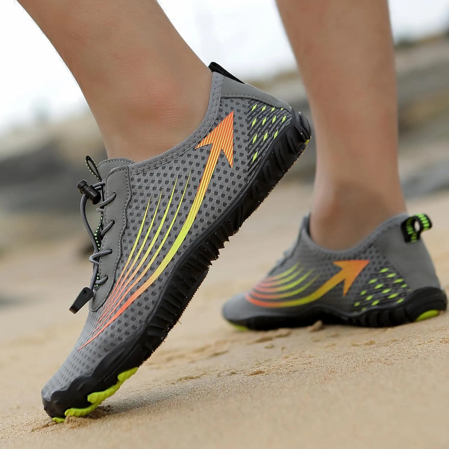 Hike Barefoot Shoes for Women Breathable Non-Slip Athletic Footwear Grounded Comfort Wear Shoes Wide Toe Water Shoe Unisex Lightweight Casual Footwear