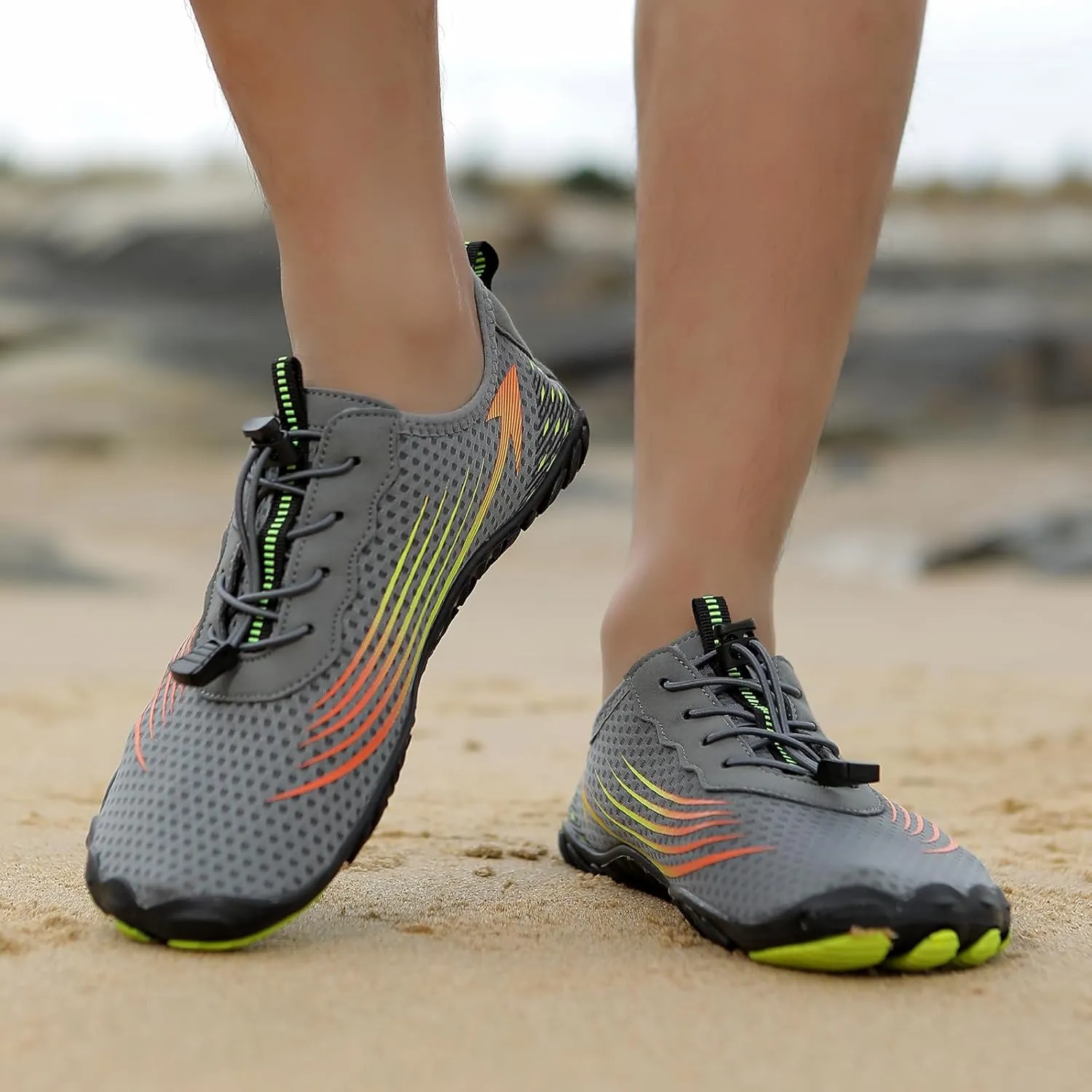 Hike Barefoot Shoes for Women Breathable Non-Slip Athletic Footwear Grounded Comfort Wear Shoes Wide Toe Water Shoe Unisex Lightweight Casual Footwear