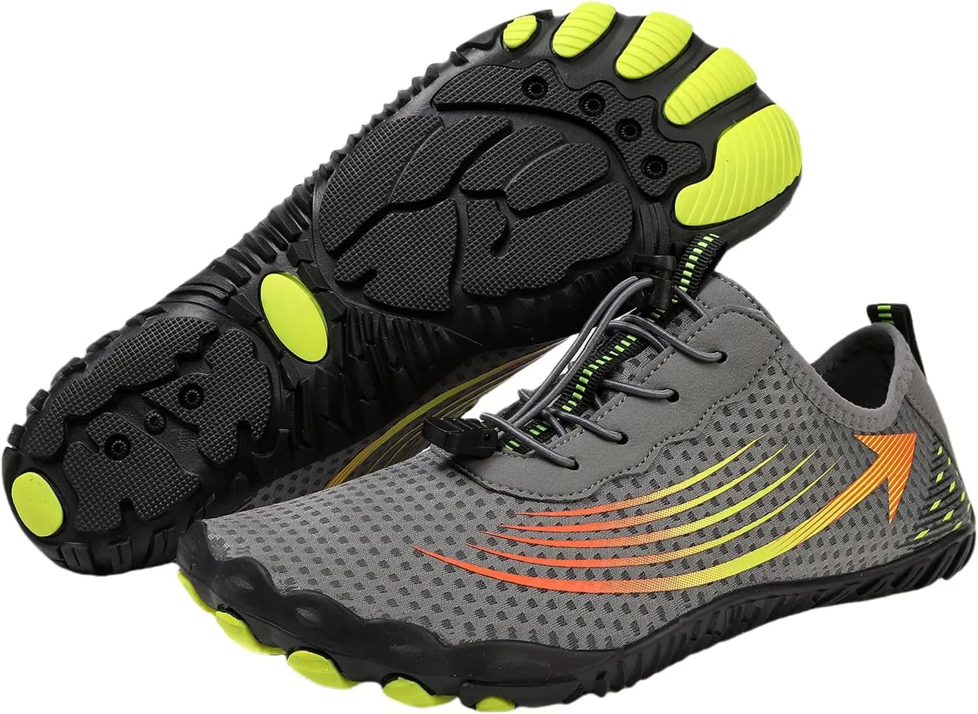Hike Barefoot Shoes for Women Breathable Non-Slip Athletic Footwear Grounded Comfort Wear Shoes Wide Toe Water Shoe Unisex Lightweight Casual Footwear