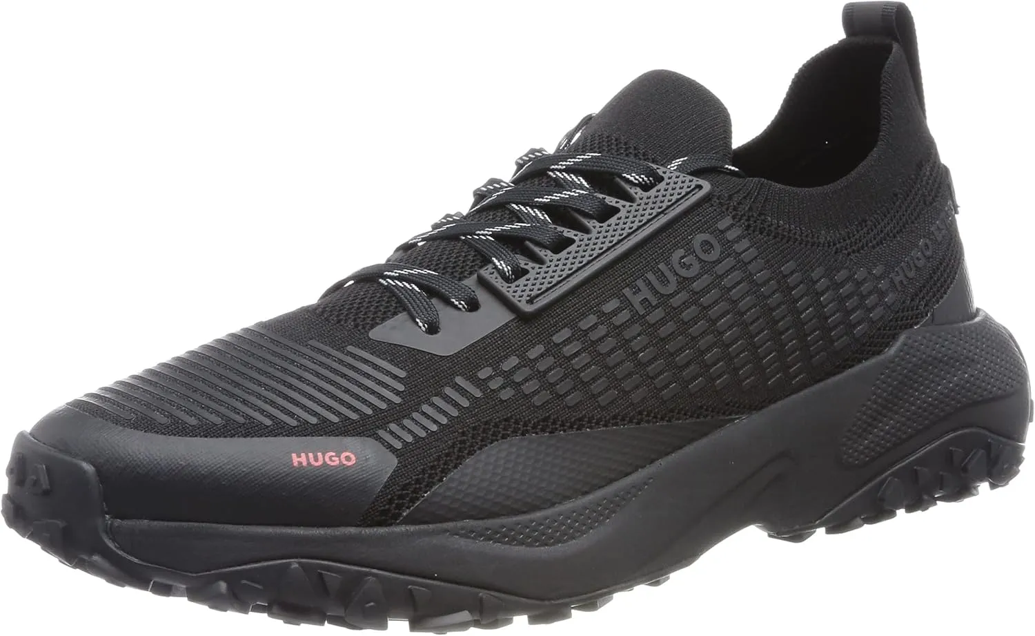 HUGO Men's GO1ST knpu sock trainers with chunky soles and distinctive branding size