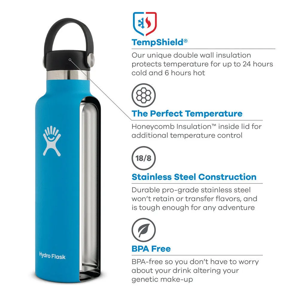 Hydro Flask Small Lightweight Bottle Boot Black Small