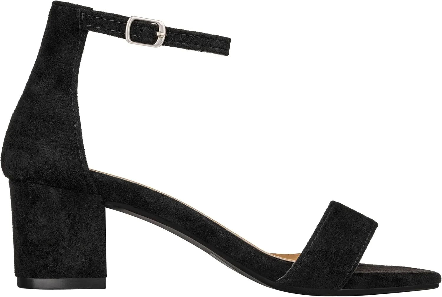 ILLUDE Women's Open Toe Ankle Strap Low Block Chunky Heels Sandals Party Dress Pumps Shoes