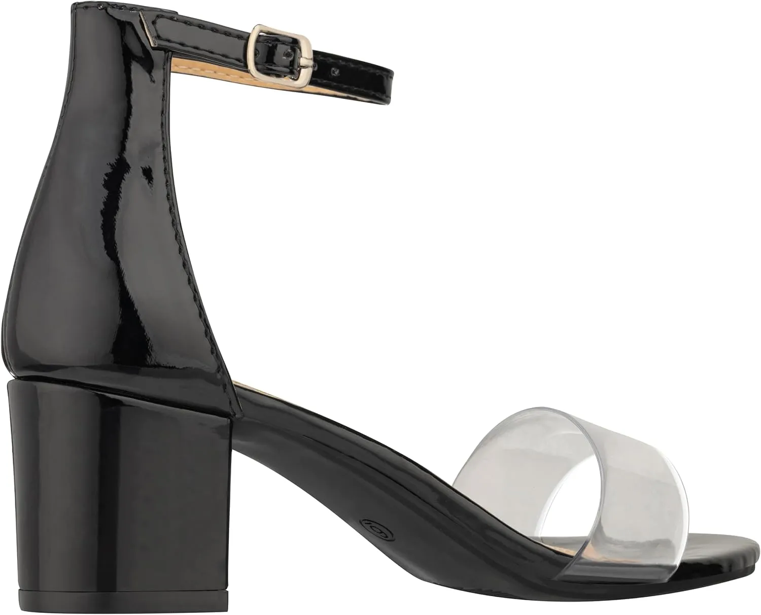 ILLUDE Women's Open Toe Ankle Strap Low Block Chunky Heels Sandals Party Dress Pumps Shoes