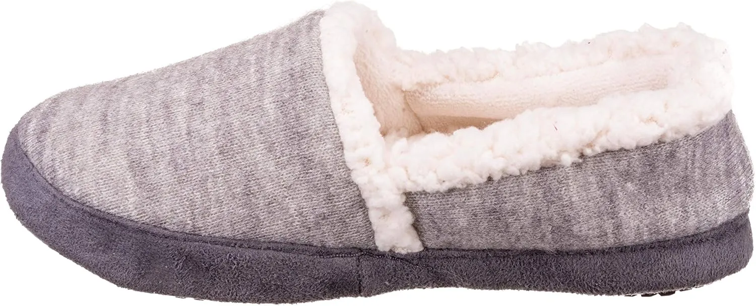 isotoner Marisol Microsuede Women's Slippers, Memory Foam, Indoor/Outdoor Sole