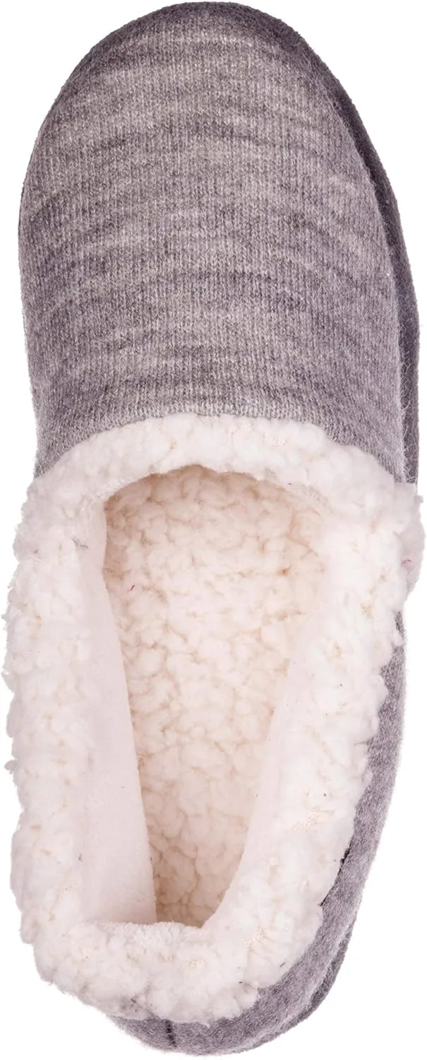 isotoner Marisol Microsuede Women's Slippers, Memory Foam, Indoor/Outdoor Sole