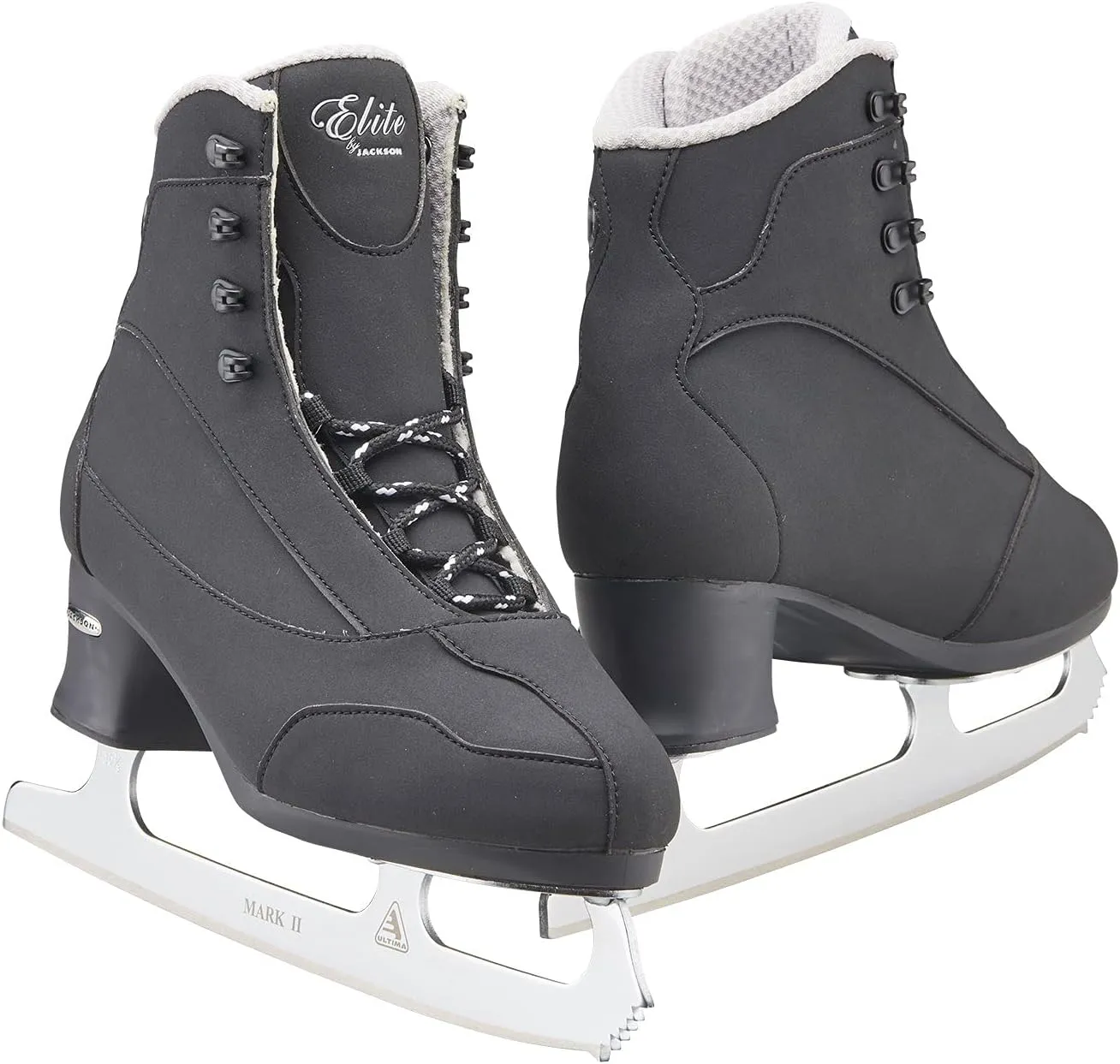 Jackson Ultima - Men's Elite with Mark II Blade Black Width: M/Size: 8