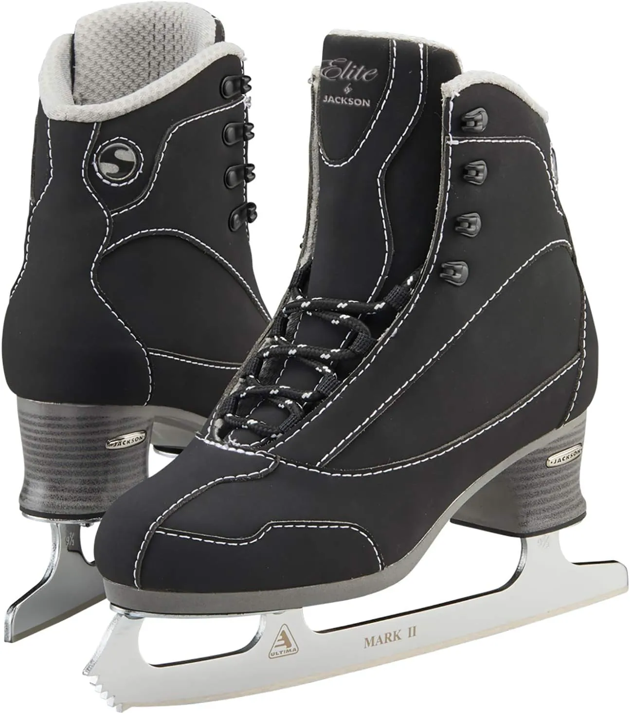 Jackson Ultima Unisex Softec Elite Microfiber Thinsulate-Lined Lace Up Figure Ice Skates