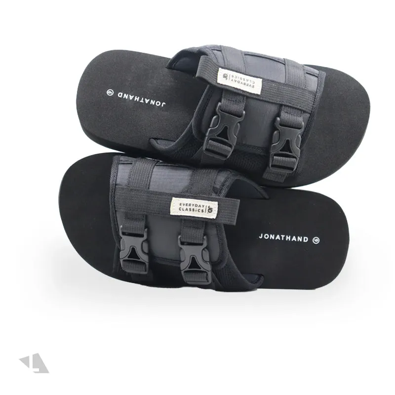 Jonathan D Buckle Sandal Black