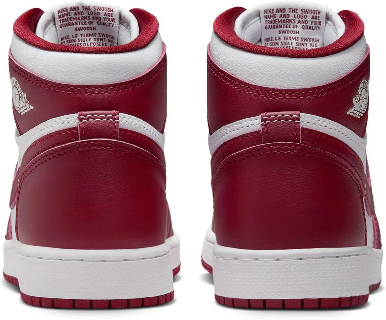 Jordan Big Kid's 1 Retro High OG Artisanal Red Wht/Team Red (FD1437 160)