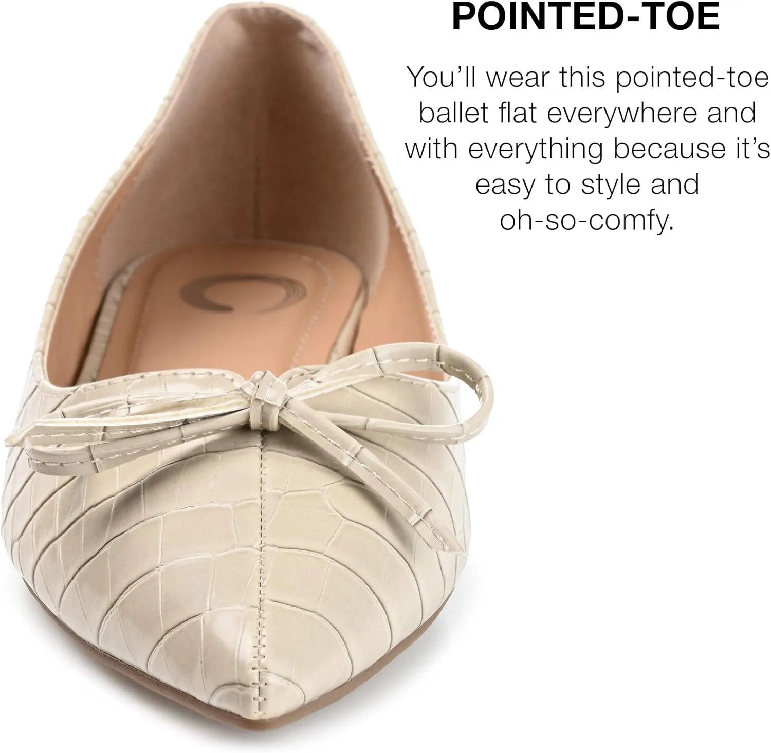 Journee Collection Women's Devalyn Flat Ballet