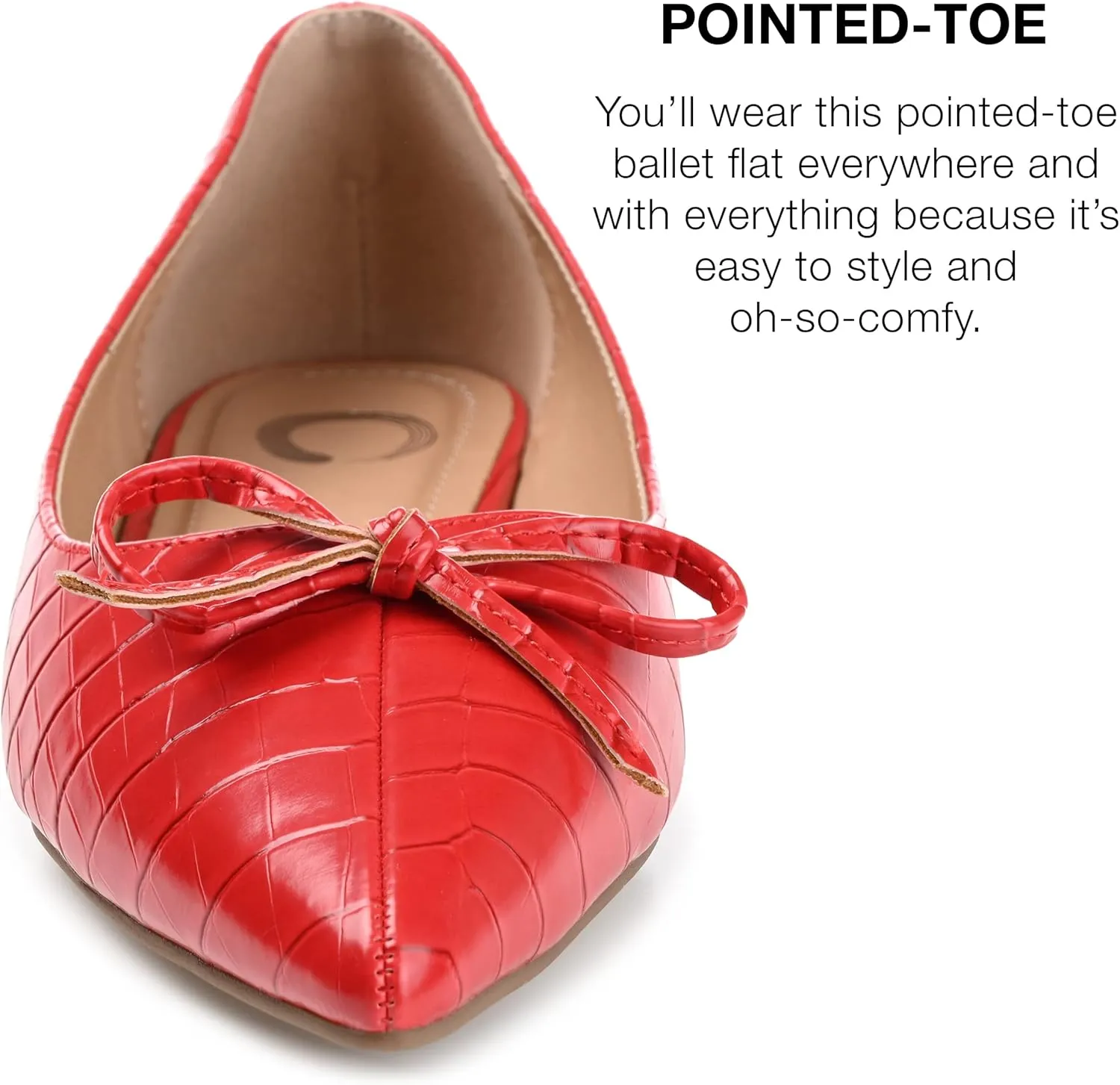 Journee Collection Women's Devalyn Flat Ballet
