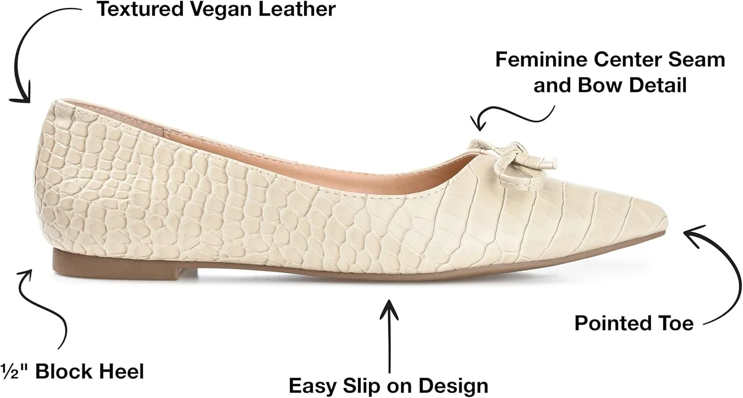 Journee Collection Women's Devalyn Flat Ballet