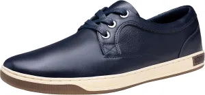 Jousen Men's Fashion Sneakers Classic Retro Casual Shoes for Men Breathable Business Dress Sneaker