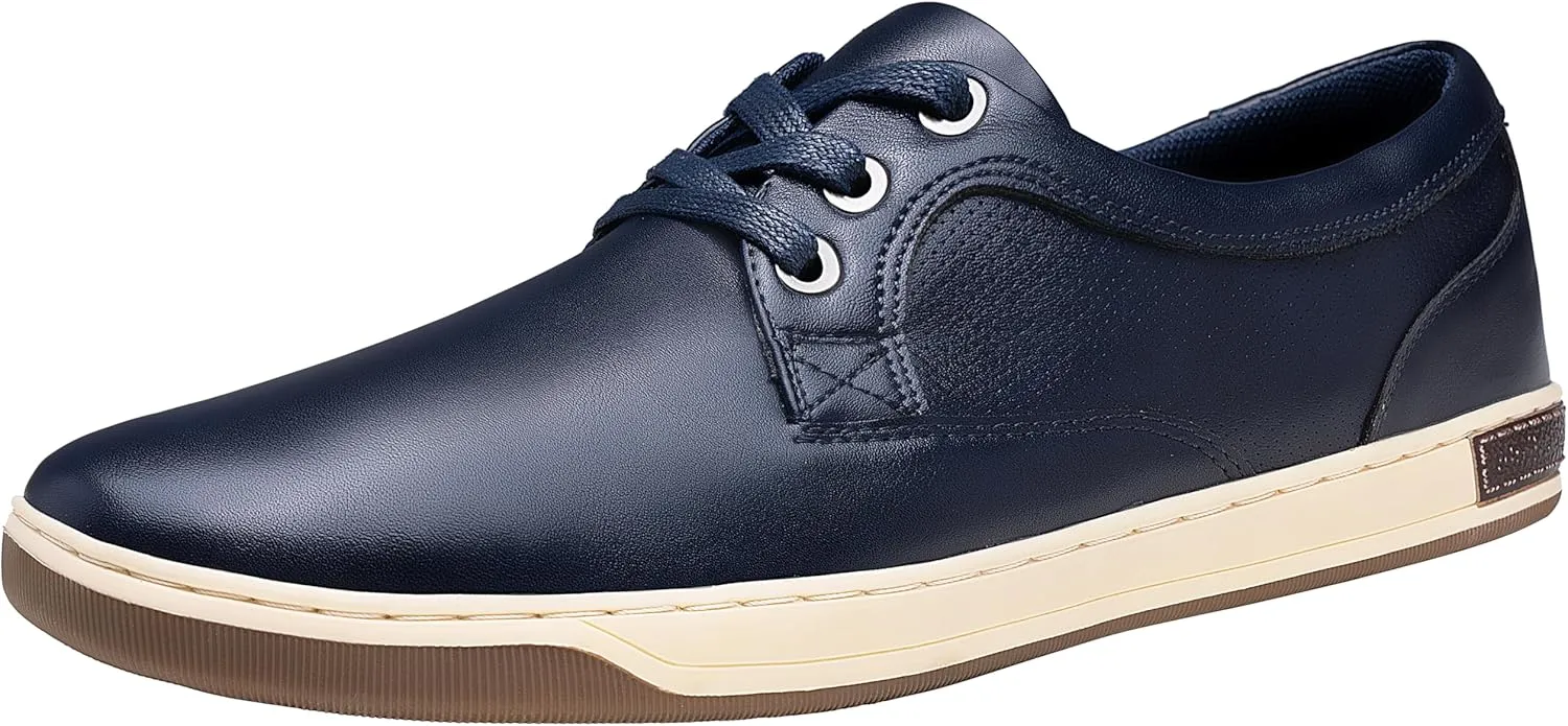 Jousen Men's Fashion Sneakers Classic Retro Casual Shoes for Men Breathable Business Dress Sneaker
