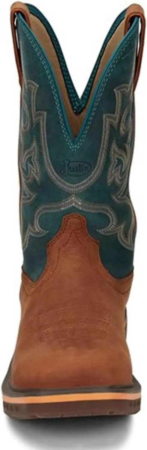 Justin Boots Men's CR4007 Resistor 11" Waterproof Work Boot